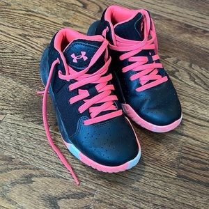 Under Armour Kids Sneakers - Black and Pink